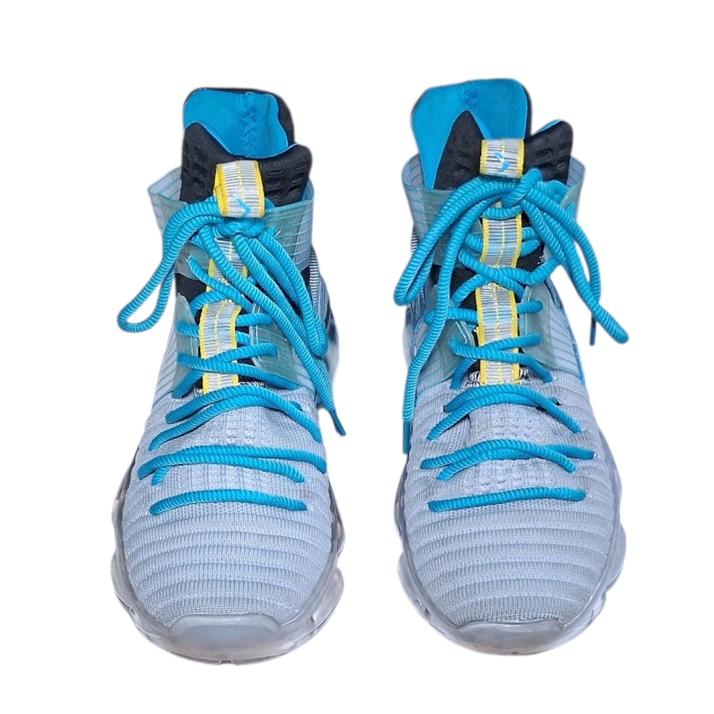 VITIKE Gray, Black &Teal High Top Basketball Shoes, Men's 7, Women's 8.5